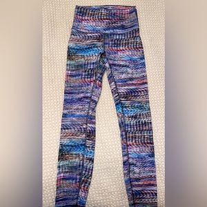 Lululemon Wunder Train High-Rise Tight 25” Size 4 Digital Oasis Everlux